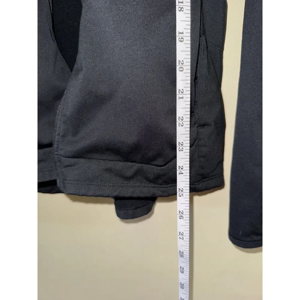 Nike Shield Running Jacket Black S READ Missing Zipper Slider / Track Only
